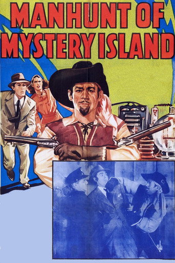 Manhunt of Mystery Island movie poster