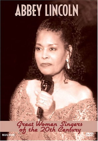 Great Women Singers of the 20th Century: Abbey Lincoln movie poster