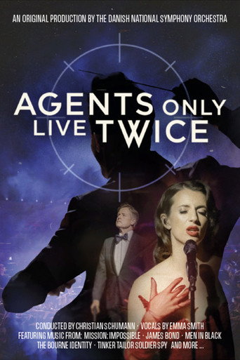 Agents only live twice - Danish National Symphony Orchestra movie poster