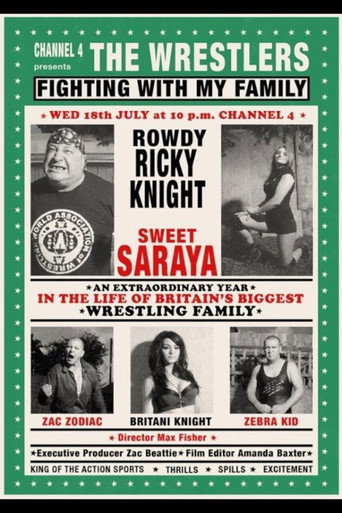 The Wrestlers: Fighting with My Family movie poster