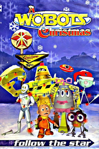 A Wobots Christmas movie poster