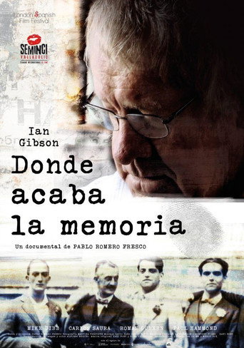 Donde acaba la memoria movie poster