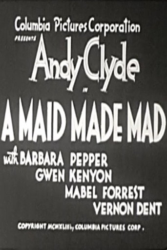 A Maid Made Mad movie poster