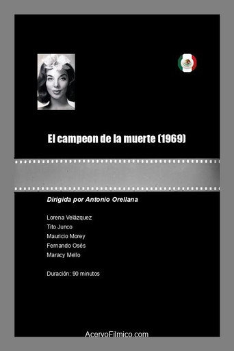 Campeón de la muerte movie poster