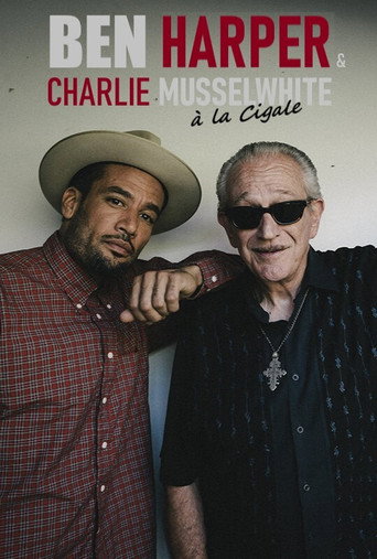 Ben Harper et Charlie Musselwhite en concert à la Cigale movie poster