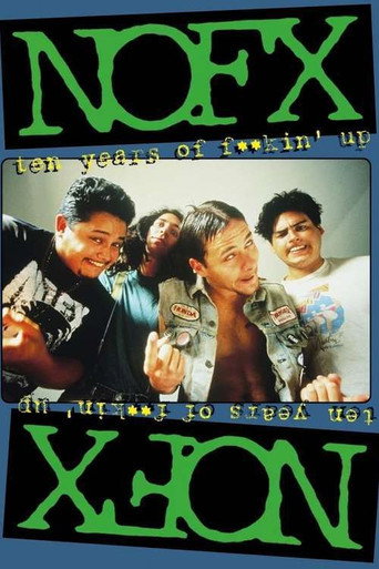 NOFX - Ten Years of Fuckin' Up movie poster