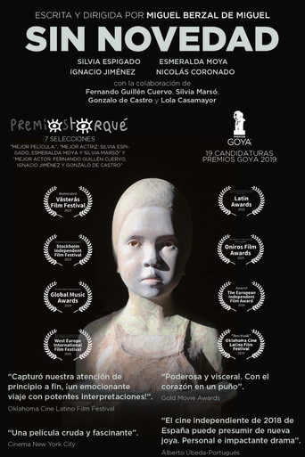 Sin novedad movie poster