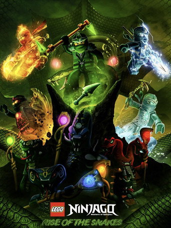 LEGO Ninjago: Rise of the Serpentine movie poster