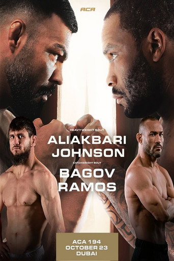 ACA 194: Johnson vs. Aliakbari movie poster