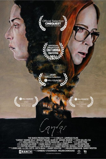 Canvas movie poster