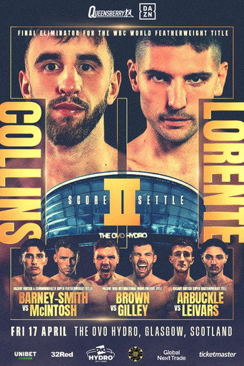 Nathaniel Collins vs. Cristobal Lorente II movie poster