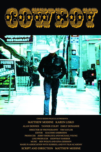 Cowboy movie poster