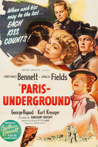 Paris Underground movie poster