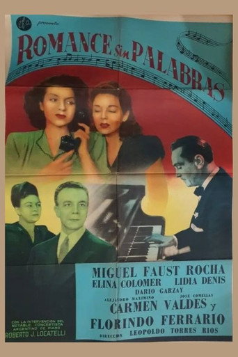 Romance sin palabras movie poster