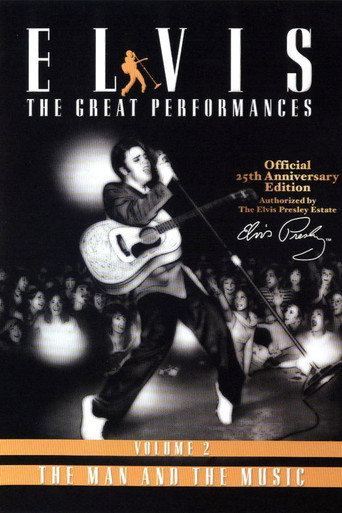 Elvis The Great Performances Vol. 2 The Man and the Music movie poster