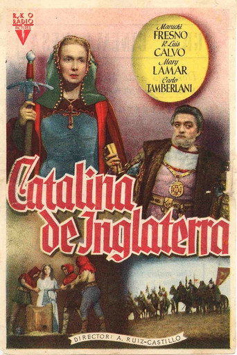 Catherine of England movie poster