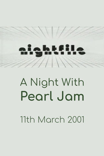 Pearl Jam: Nightfile - A Night with Pearl Jam movie poster