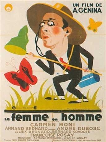 The Woman Dressed As a Man movie poster