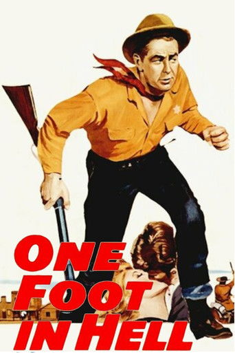 One Foot in Hell movie poster