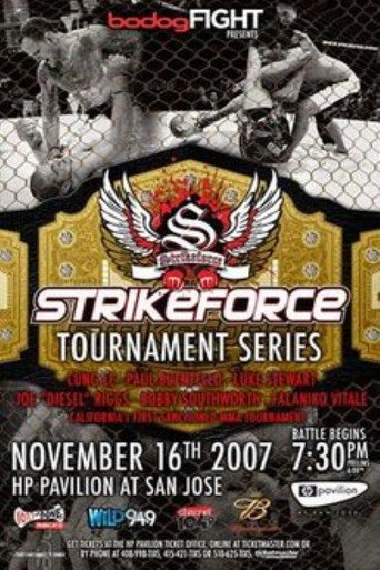 Strikeforce: Four Men Enter, One Man Survives movie poster