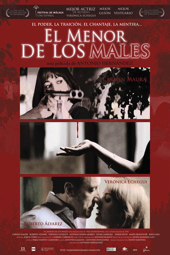 El menor de los males movie poster
