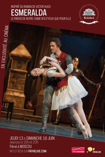 Bolshoi Theatre: ballet Esmeralda movie poster