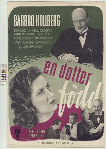 En dotter född movie poster