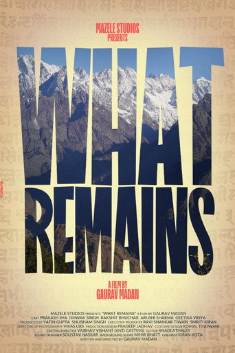 What Remains movie poster