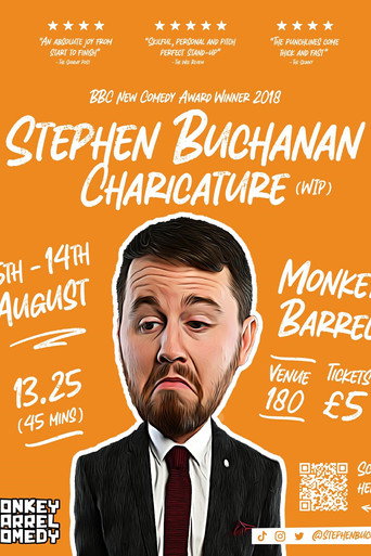 Stephen Buchanan: Charicature movie poster