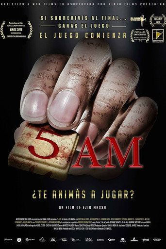 5 A.M. Cinco ante los miedos movie poster