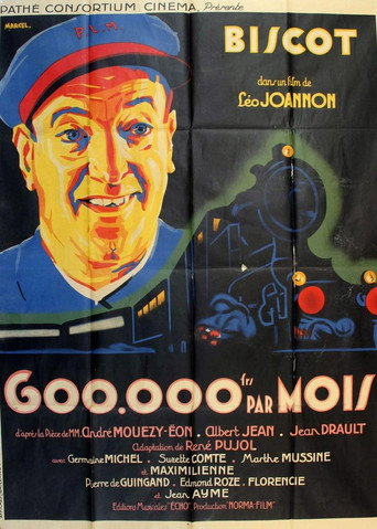 600,000 francs per month movie poster