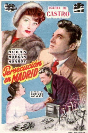 Persecución en Madrid movie poster