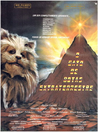Extraterrestrial Cat in Boots movie poster