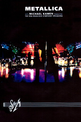 Metallica With Michael Kamen Conducting The San Francisco Symphony Orchestra ‎– S&M movie poster