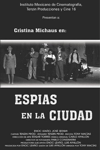 Espías en la ciudad movie poster