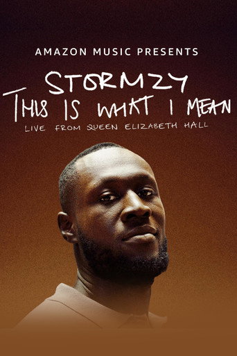 Stormzy: This is What I Mean: Live at Queen Elizabeth Hall movie poster