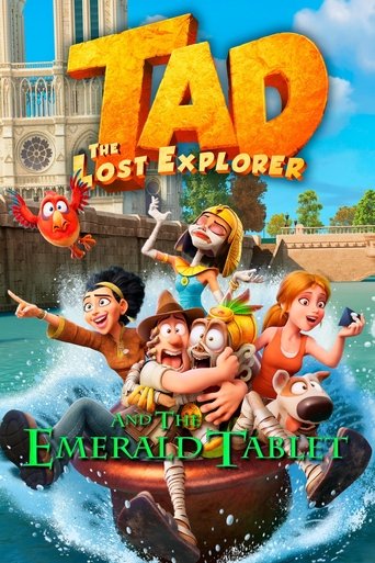 Tad the Lost Explorer and the Emerald Tablet movie poster