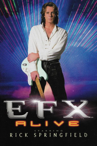 EFX Alive starring Rick Springfield movie poster