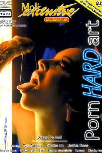 Porn HARD art movie poster