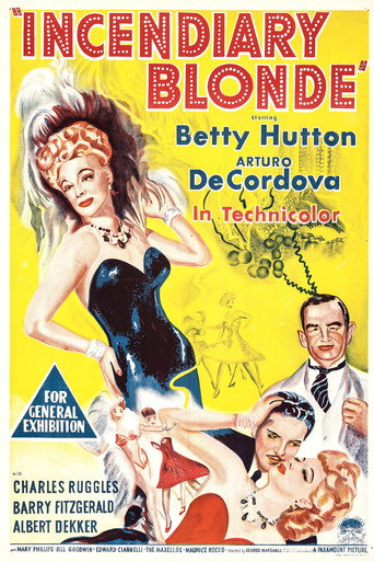 Incendiary Blonde movie poster