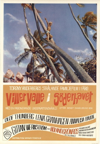 Villervalle i Söderhavet movie poster