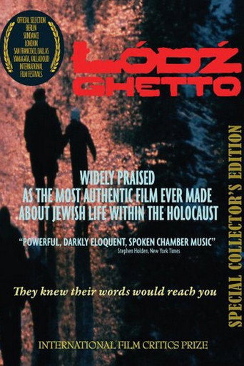 Łódź Ghetto movie poster