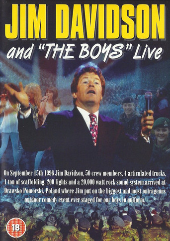 Jim Davidson and 'The Boys' Live movie poster