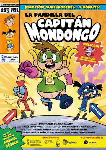 La pandilla del Capitán Mondongo movie poster