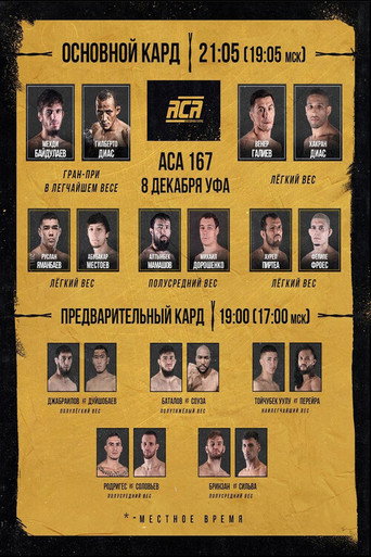 ACA 167: Baydulaev vs. Dias movie poster