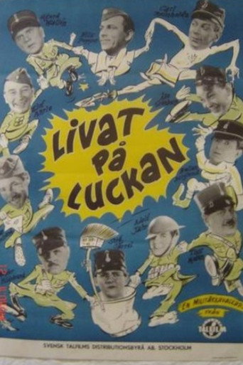 Livat på luckan movie poster