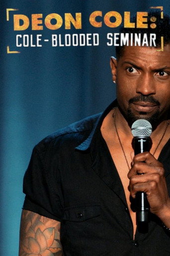 Deon Cole: Cole-Blooded Seminar movie poster