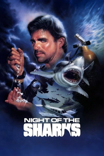 Night of the Sharks movie poster