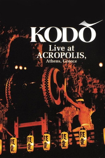 Kodō: Live at the Acropolis movie poster