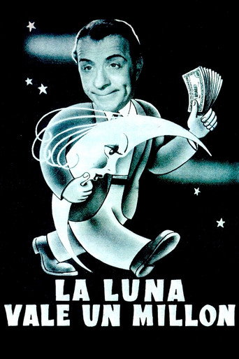 La luna vale un millón movie poster